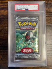 2004 Pokemon Ex Hidden Legends Registeel Booster Pack PSA 8 91871427